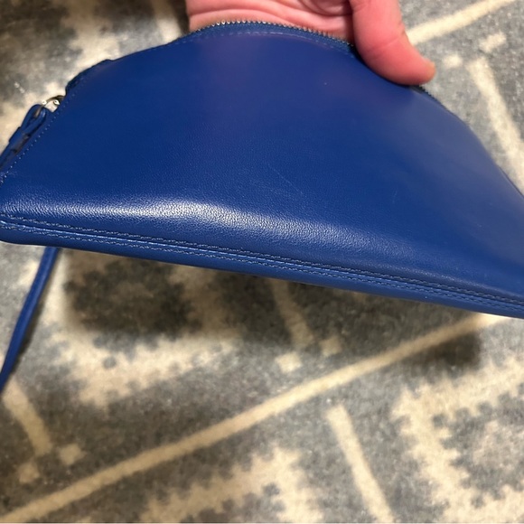 Coach cobalt Blue Wristlet Clutch with Silver Accents new - Picture 15 of 15